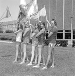 Shirley Ross Baton Twirling and Drum Major Camp, 1972 Participants 10 by Opal R. Lovett