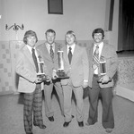 Football Awards, 1973-1974 Athletic Banquet in Leone Cole Auditorium 22 by Opal R. Lovett