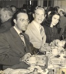 Tommy Hill, Opal Rufus Lovett, and Opal Adair Lovett During Meal 1 by unknown
