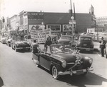 Jacksonville State Homecoming Parade on Noble Street in Anniston 2 by unknown