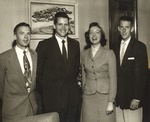 Student Government Association, 1954-1955 Officers by Opal R. Lovett