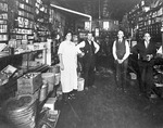 People Inside 1930s Store 1 by unknown