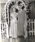Couple at 1950s Dance held inside College Gymnasium 1 by unknown