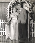 Couple at 1950s Dance held inside College Gymnasium 3 by unknown