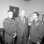President Ernest Stone and Army General, 1973-1974 Visit 4 by Opal R. Lovett