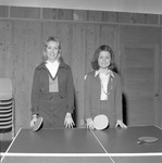 Cecelia Lett and Debbie Warnick, 1973-1974 Officers of the Student Government Association by Opal R. Lovett