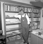 Dr. Harry Rose Gives Lecture Wearing Overalls 3 by Opal R. Lovett