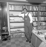 Dr. Harry Rose Gives Lecture Wearing Overalls 4 by Opal R. Lovett