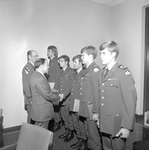 Dr. Theron Montgomery Presents 1974 ROTC Awards 1 by Opal R. Lovett
