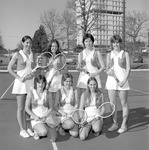 Women's 1975 Tennis Team 1 by Opal R. Lovett