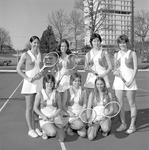 Women's 1975 Tennis Team 2 by Opal R. Lovett