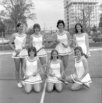 Women's 1975 Tennis Team 3 by Opal R. Lovett