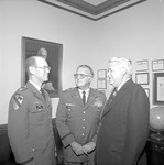 President Ernest Stone and Army General, 1974-1975 Visit 1 by Opal R. Lovett