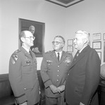 President Ernest Stone and Army General, 1974-1975 Visit 2 by Opal R. Lovett