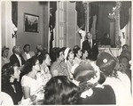 Congressman Albert Rains Speaks to JSTC Teachers during Workshop Luncheon held in the Speaker’s Dining Room in the House of Representatives by Herbert Cunningham