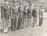 ROTC 1951 Annual Federal Inspection near the National Guard Armory by Opal R. Lovett