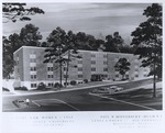 Women’s Dormitory, Architectural Drawing by Opal R. Lovett