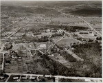 Aerial view of Jacksonville State Teachers College (now Jacksonville State University) campus by Anniston-Calhoun County Public Library