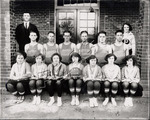 Jacksonville State Normal School State Champions, 1922 Men and Women's Basketball Teams by Russell Brothers Studio