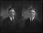Studio portrait of Clarence William Daugette, Jr., circa late 1920s by Russell Brothers Studio