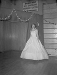 Dance in College Gymnasium, 1951 ROTC Ball 1 by Opal R. Lovett