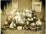 Nackie Jirels with First Grade Class, circa 1920s by Anniston-Calhoun County Public Library