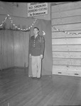 Dance in College Gymnasium, 1951 ROTC Ball 2 by Opal R. Lovett