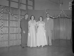 Dance in College Gymnasium, 1951 ROTC Ball 3 by Opal R. Lovett