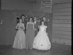 Dance in College Gymnasium, 1951 ROTC Ball 5 by Opal R. Lovett