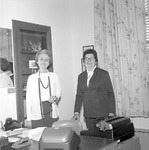 Carolyn Hand and Effie Sawyer, 1975-1976 Executive Secretaries 2 by Opal R. Lovett