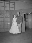 Dance in College Gymnasium, 1951 ROTC Ball 19 by Opal R. Lovett