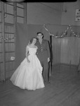 Dance in College Gymnasium, 1951 ROTC Ball 22 by Opal R. Lovett