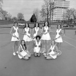 1974-1975 Women's Tennis Team 2 by Opal R. Lovett