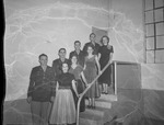 Dance in Armory, 1951 ROTC Dance 1 by Opal R. Lovett
