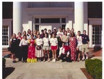 Group of 2000-2001 International House Program Students In Front of International House by unknown