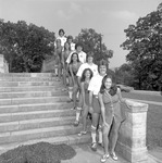1974-1975 Cheerleaders 5 by Opal R. Lovett