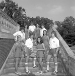 1974-1975 Cheerleaders 9 by Opal R. Lovett