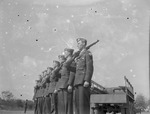 ROTC Drill, Jacksonville State 1950-1951 Unit 2 by Opal R. Lovett