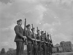 ROTC Drill, Jacksonville State 1950-1951 Unit 4 by Opal R. Lovett