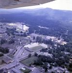 Aerial Views of Campus, circa 1978 New Stadium and Surrounding Buildings 1 by Opal R. Lovett