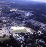 Aerial Views of Campus, circa 1978 New Stadium and Surrounding Buildings 2 by Opal R. Lovett