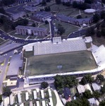 Aerial Views of Campus, circa 1978 New Stadium and Surrounding Buildings 3 by Opal R. Lovett