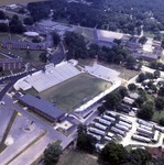 Aerial Views of Campus, circa 1978 New Stadium and Surrounding Buildings 4 by Opal R. Lovett