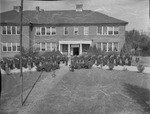 ROTC Drill, Jacksonville State 1950-1951 Unit 10 by Opal R. Lovett