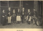 First Orchestra of State Normal School outside Kilby Hall 2 by unknown