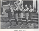 Jacksonville State Normal School Boys Basketball Squad, circa 1920 by Hill