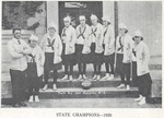 State Normal School Women's Basketball Team, 1920 State Champions 6 by Hill