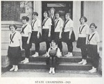 State Normal School Women's Basketball Team, 1921 State Champions by unknown