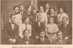 State Normal School Senior Class and Editorial Staff of Purple and White, circa 1912 by unknown