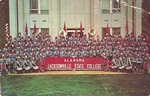 The Southerners, JSC Marching Band, with Drum Major Freddie Pollard and Featured Twirlers Jerry Hill and Sharon Holland by R.N. Borgfeldt